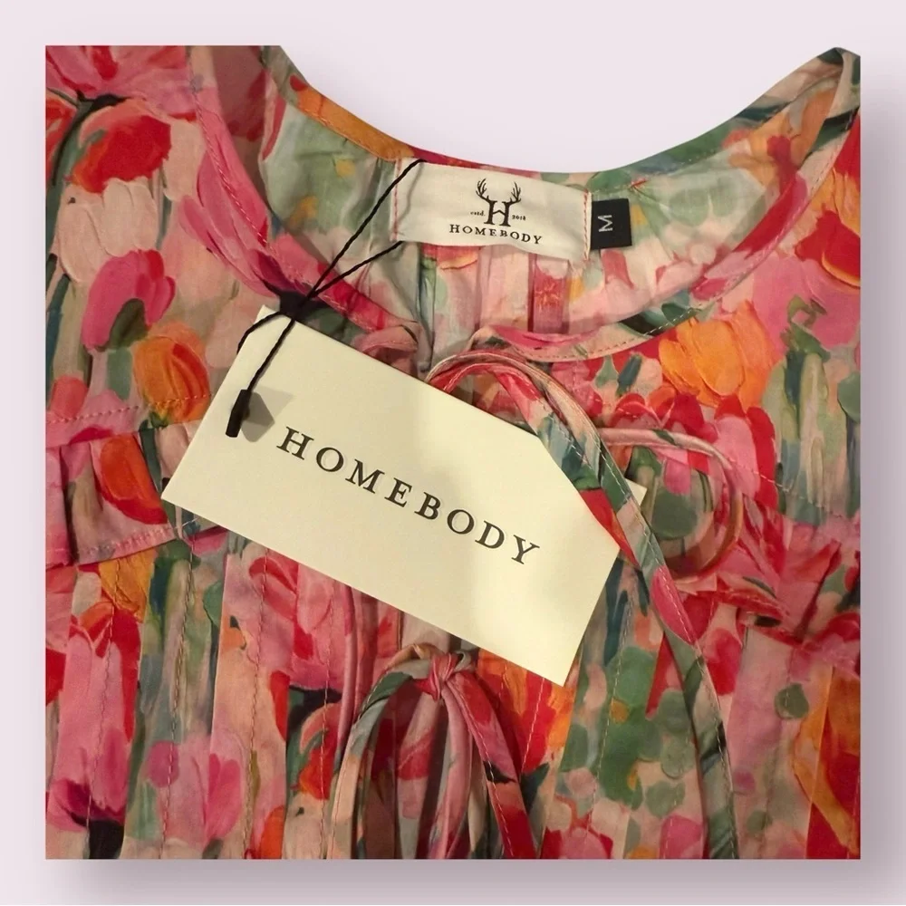 Tulips Ruffle Top Red - Picture 4 of 14